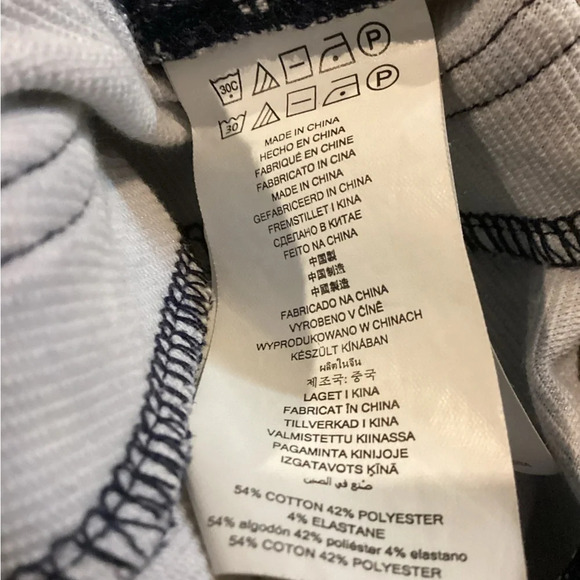 Michael Kors blue with white polka dot pants. - Picture 6 of 8